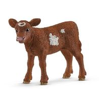 schleich farm world 13881 - figurine veau texas longhorn