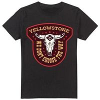 yellowstone camiseta we dont choose the way para mujer