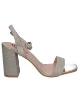 sandalias con tacon doradas polka 104 36