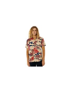 Camisa Rip Curl Barrel Killa Bone Hombre
