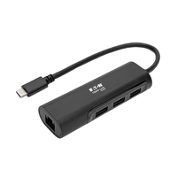 eaton tripp lite 3-port usb-c hub with l