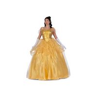 disfraz princesa bella encantada s vestido guantes y enaguas viving costumes - 209742