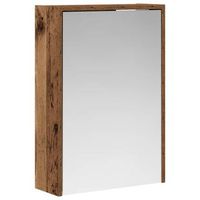 armario con espejo de bano madera vieja 43 x 16 x 625 cm vidaxl
