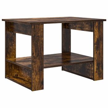 Mesa De Café | Mesa De Centro Roble Ahumado 72 X 50 X 50 Cm Madera De Ingeniería