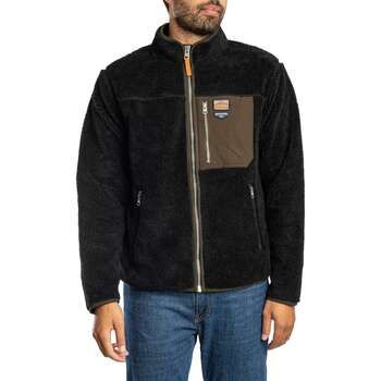 Superdry Chaqueta deporte Chaqueta polar vintage retro con cremallera completa para hombre
