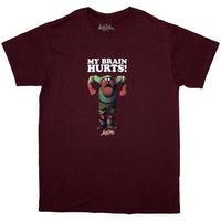 monty python tops y camisetas my brain hurts para mujer