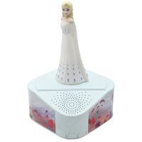 lexibook disney elsa altavoz bluetooth con figura luminosa