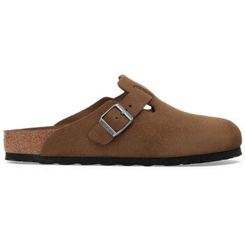 BIRKENSTOCK Sandalias Boston soft footbed suede leather para hombre