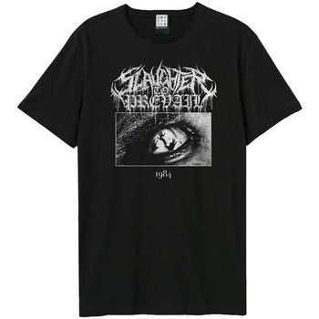 Amplified Clothing Camiseta 1984 Metal Logo para mujer