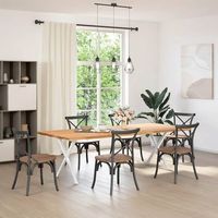 patas para mesa de comedor en forma de x 2 uds  patas para mesa acero blanco