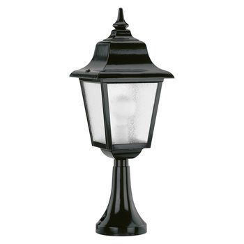 Dopo Lighting - Baliza De Jardìn Rob Ip43 E27 M·x. 70w Negro Cristal Mate