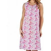 flower print cotton sleeveless nightdress
