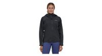 chaqueta impermeable para mujer patagonia dirt roamer storm negra