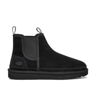 UGG para hombre. 1121644 Botines de Piel Neumel Chelsea negro (40), Plano, Ninguno, Casual