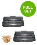 compatible multipack xerox phaser 3150 printer toner cartridges 2 pack -109r00746