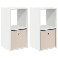 mesita de noche 2 uds 35 x 32 x 685 cm madera de ingenieria vidaxl