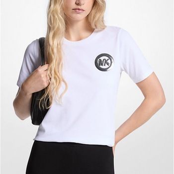 MICHAEL Michael Kors Camiseta Mk Charm Small Tee para mujer