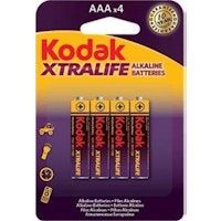 Kodak Pila Alcalina Kodak Xtralife Lr03 Aaa Pack 4