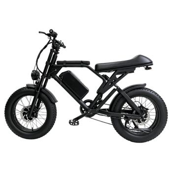 [Directiva de la UE] SMLRO F4 bicicleta eléctrica, batería de 52V 25Ah, motores 500W×2, velocidad máxima recomendada 25