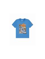 camiseta nike air max sneaker university blue nino