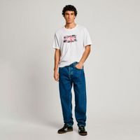 pepe jeans camiseta clag blanca pm509384-800