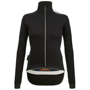 Santini Women's Vega Hooded Multi Jacket - S - Black