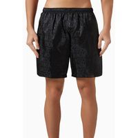 moschino short swim short de bain v6122 black para hombre