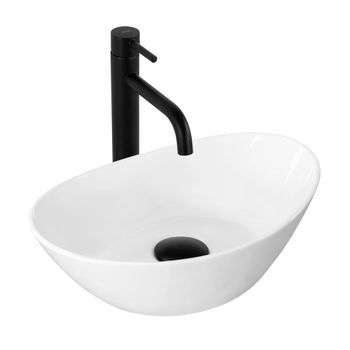 Lavabo Sobre Encimera Rea Kate 36 White