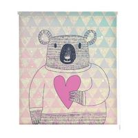 estoralis - estor enrollable translucido  estampado infantil  150 x 180 cm anchoalto tamano tela 147 x 175 cm  i-3206 unico