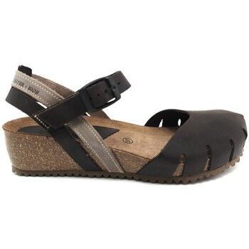 Interbios Sandalias SANDALIA 5355 PIEL MARRON para mujer