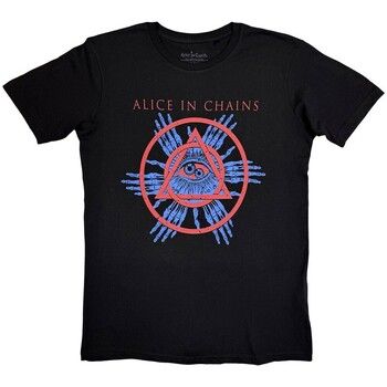 Alice In Chains Camiseta Circle Triangle para mujer