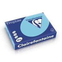 clairefontaine azul claro papel de color 80 gramos a4 500 hojas