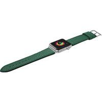 laut apple watch 38  40 mm milano leather loop strap - emerald small