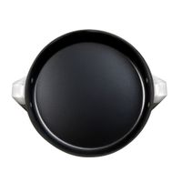 sarten de 24 cm con revestimiento ceramico acero inoxidable negro