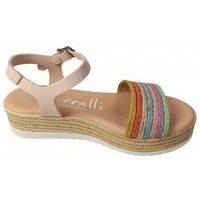 karralli sandalias multicolor gel rosa para nina