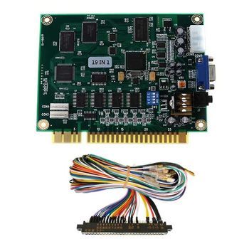 19 In 1 Multicade Pcb Board Classic Game Board With 28p Cable Vga Output Game Board Horizontal Dura