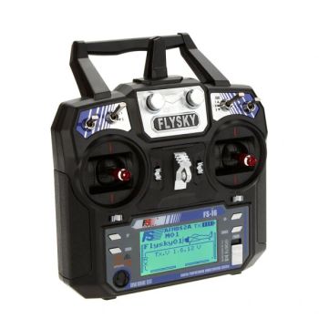 FlySky FS-i6 i6 2.4G 6CH AFHDS RC transmisor de radio sin receptor para FPV RC Drone Engineering Vehicle Boat Robot