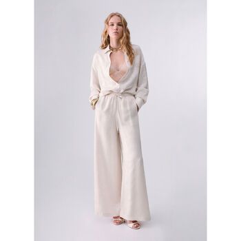 Liu Jo Pantalones Pantalones jacquard con encaje valencienne para mujer