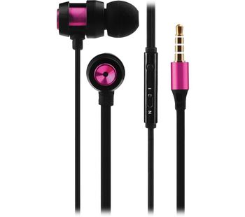 VOLKANO Alloy VK-1007-PR Earphones - Purple & Black, Purple