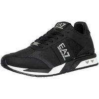 emporio armani ea7 zapatillas zapatillas con logo de malla para hombre