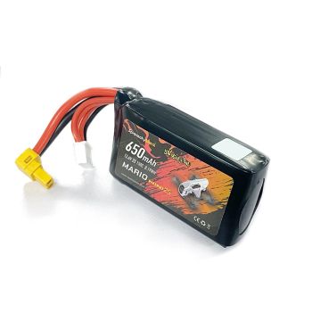 Batería SpeedyBee 12.6V 650mAh 3S 150C para drones de carrera FPV RC Mario Mini25 de 2.5 pulgadas
