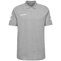 hummel polo polo hmlgo cotton manches courtes gris para hombre