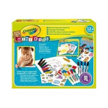 Mon Premier Coffret Coloriage Et Gommettes