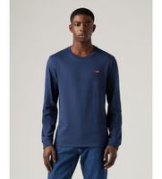 levis para hombre 72848-0001 camiseta original housemark marino l casual algodon manga larga sostenible