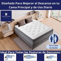 colchon 90 x 190 alta gama visco  alto 30cm  firmeza alta ideal para molestias de espalda  doble cara invierno-verano  ultra transpirable  anti-stress collection  dagostino home