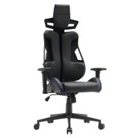 mars gaming mgc-elite silla gaming ergonomica respaldo adaptativo reposabrazos 2d ruedas xl azul