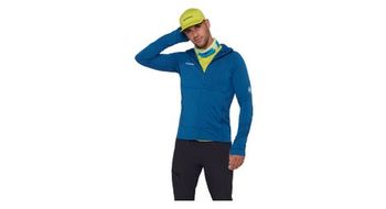 Forro polar mammut taiss hooded azul para hombre
