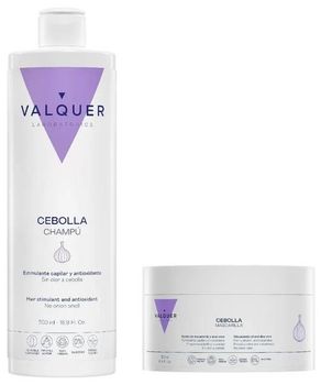 Valquer Pack Cebolla Champú 500 ml + Mascarilla 300 ml