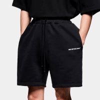 mki miyuki zoku uniform cotton-blend loopback jersey shorts - s