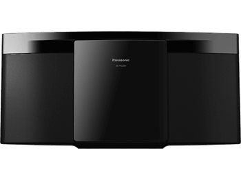 Microcadena - Panasonic SC-HC200, 2 canales, 20 W, Bluetooth, Lector CD, USB, Negro
